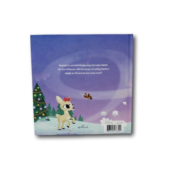 Rudolph The Red Nosed Reindeer Hardcover Hallmark Book Christmas Holiday - Picture 2 of 4